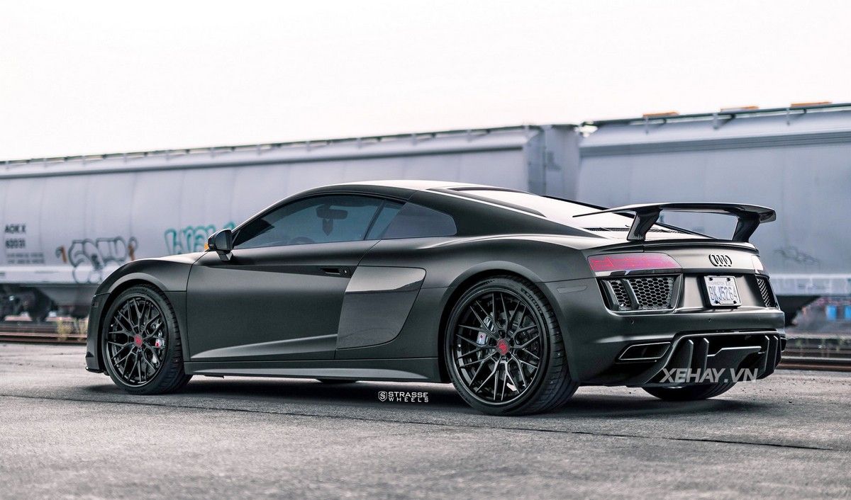 Audi R8 V10 Plus Satin Black Lovecar Blog